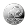 1 troy ounce zilveren munt RAM kangaroo Outback Majesty 2021
