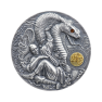 2 troy ounce zilveren munt Shoalin Snake