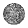 2 troy ounce zilveren munt de 12 olympiers in de dierenriem Hephaistos vs Weegschaal