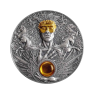 3 troy ounce zilveren munt Helios antique finish 2022