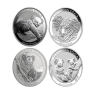 10 troy ounce zilveren munt divers