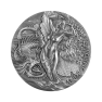 2 Troy ounce zilveren munt Andromeda en het Zeemonster - antieke afwerking 2022